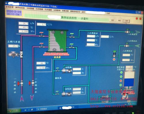 超聲波熱量計供熱安裝現場