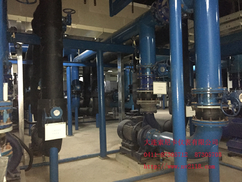 換熱站內的管道