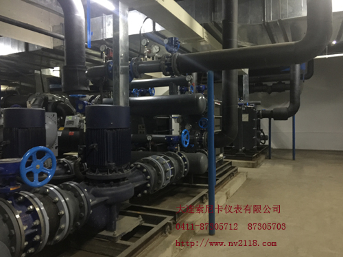 換熱站內的管道