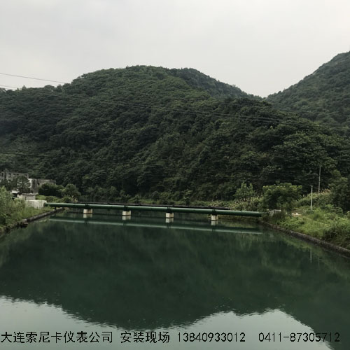 湖北國家濕地公園-市區(qū)供水項目超聲波流量計現(xiàn)場