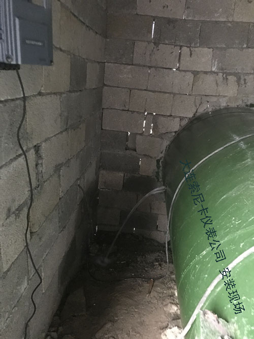 湖北國家濕地公園-市區(qū)供水項目超聲波流量計現(xiàn)場