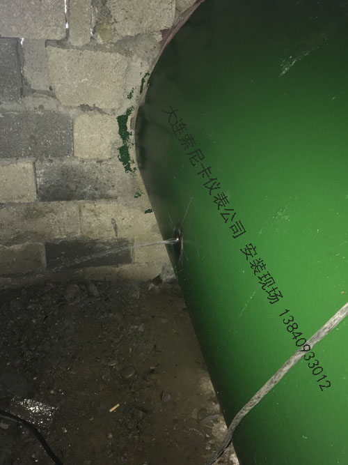 湖北國家濕地公園-市區(qū)供水項目超聲波流量計現(xiàn)場