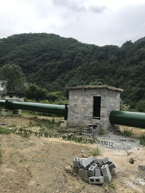 湖北國家濕地公園-市區(qū)供水項目超聲波流量計現(xiàn)場